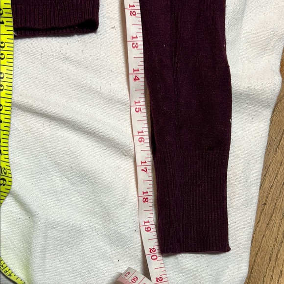 White House Black Market Burgundy Turtleneck Sweater - Picture 9 of 13